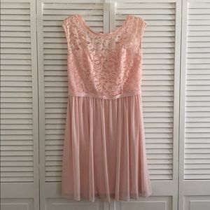 Petal Pink Bridesmaid Dress